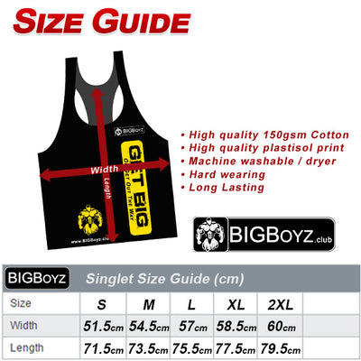 BIGBoyz Get Out The Way Singlets