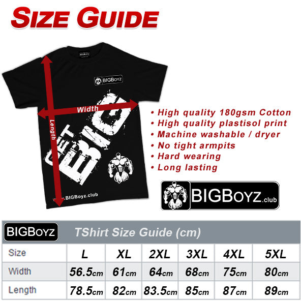 BIGBoyz Get BIG TShirt - Black