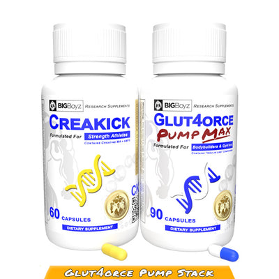 Glut4orce & Creakick Muscle Pump Stack